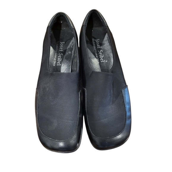 Josef Seibel Womens Slide On Black Comfort Loafers Size 39 (US 8.5-9) - Picture 2 of 9